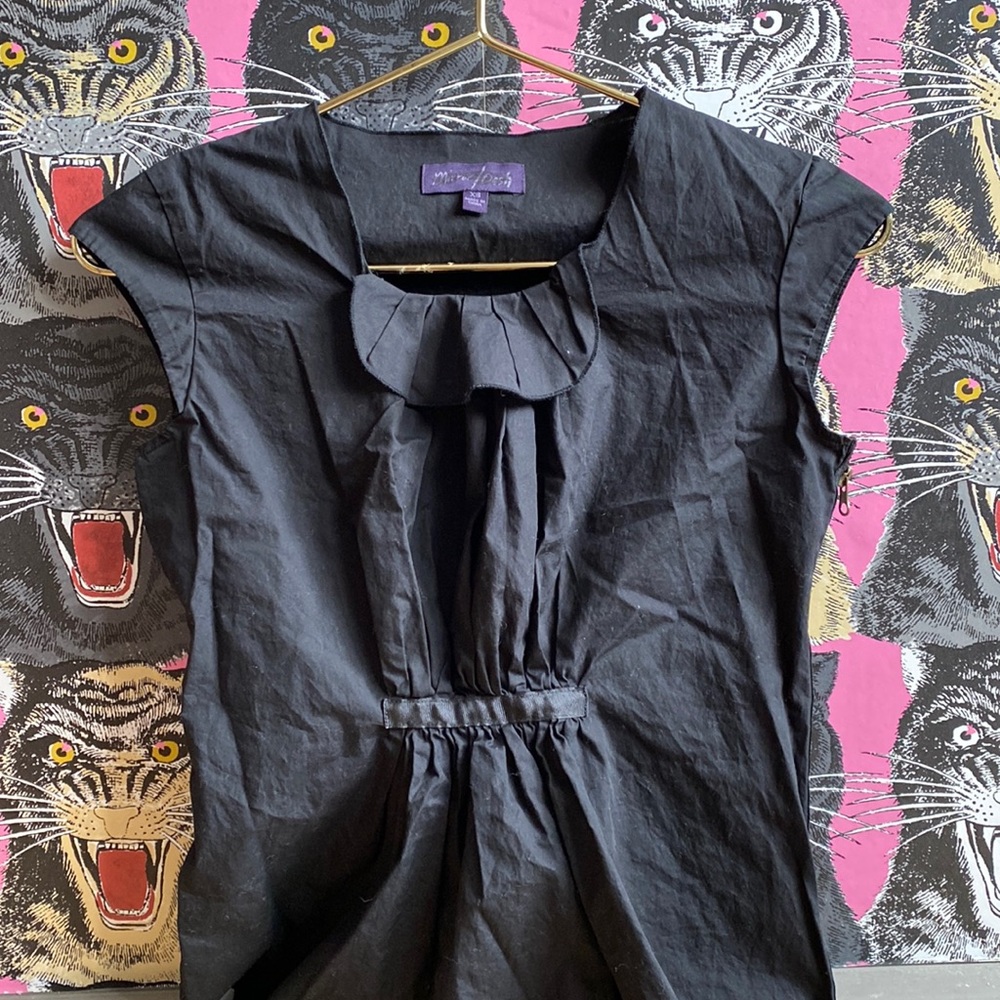 Kim Gordon Mirror/Dash Tank blouse: size xs